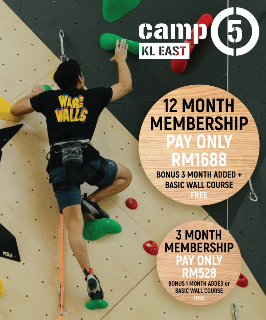 Camp5 Indoor Climbing 1Utama - Let's face it, you can never have